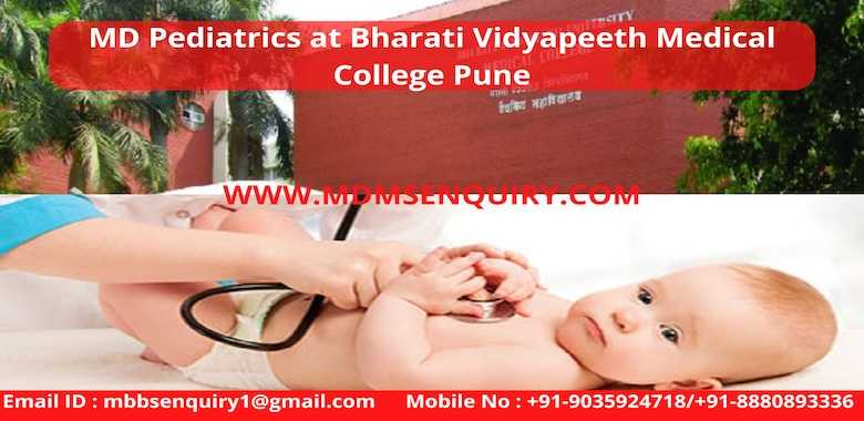 MD Pediatrics admission in Bharati Vidyapeeth Medical College Pune