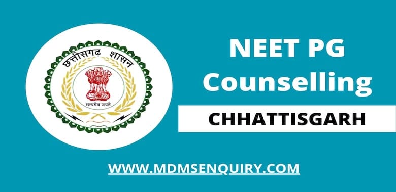 Chhattisgarh NEET PG Counselling