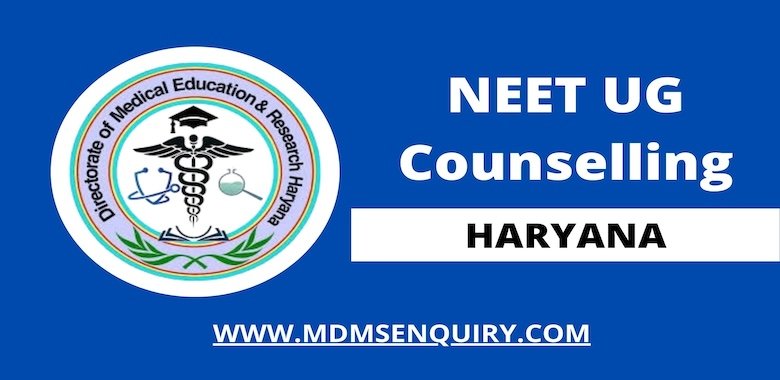 Haryana NEET UG Counselling