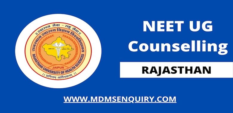 Rajasthan NEET UG counselling