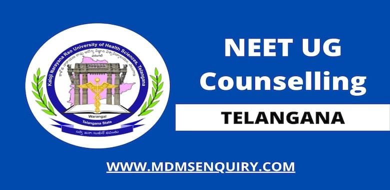 Telangana NEET UG Counselling