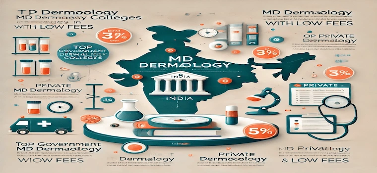 MD Dermatology Colleges in India with Low Fees