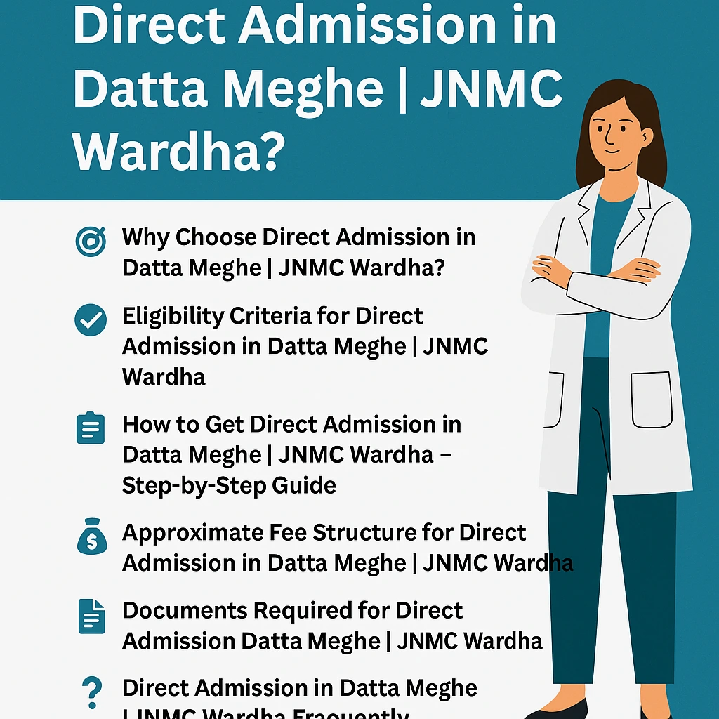 Direct Admission in Datta Meghe - JNMC Wardha