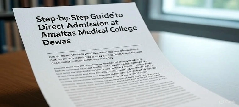 Step-by-Step Guide to Direct Admission at Amaltas Medical College Dewas