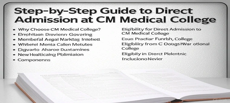 Step-by-Step Guide to Direct Admission at CM Medical College
