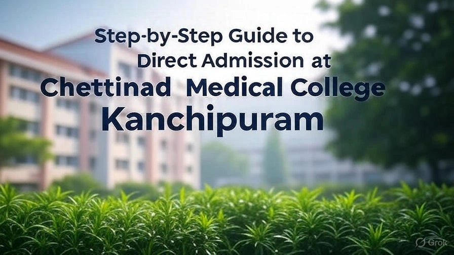 Step-by-Step Guide to Direct Admission at Chettinad Medical College Kanchipuram