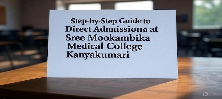 Step-by-Step Guide to Direct Admission at Sree Mookambika Medical College Kanyakumari