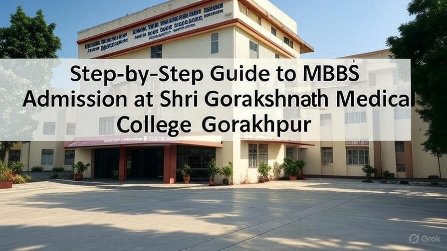 Step-by-Step Guide to Admission at Shri Gorakshnath Medical College Gorakhpur