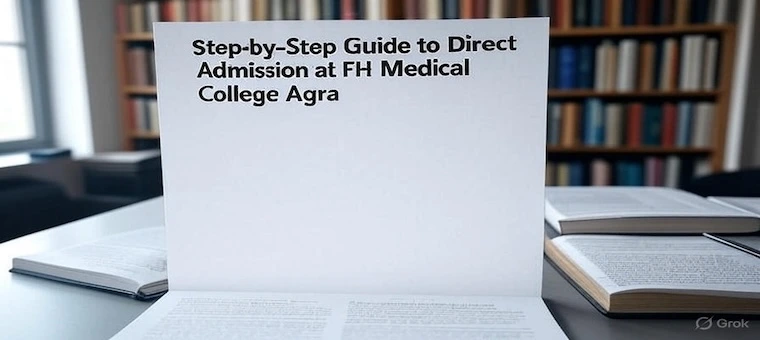Step-by-Step Guide to Direct Admission at FH Medical College Agra.
