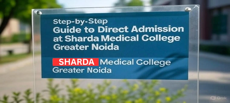 Step-by-Step Guide to Direct Admission at Sharda Medical College Greater Noida
