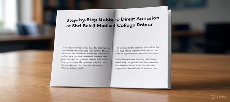 Step-by-Step Guide to Direct Admission at Shri Balaji Medical College Raipur