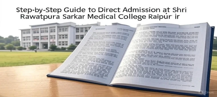 Step-by-Step Guide to Direct Admission at Shri Rawatpura Sarkar Medical College Raipur