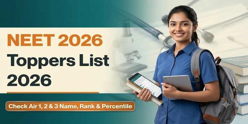 Re NEET State-Wise Toppers List 2026