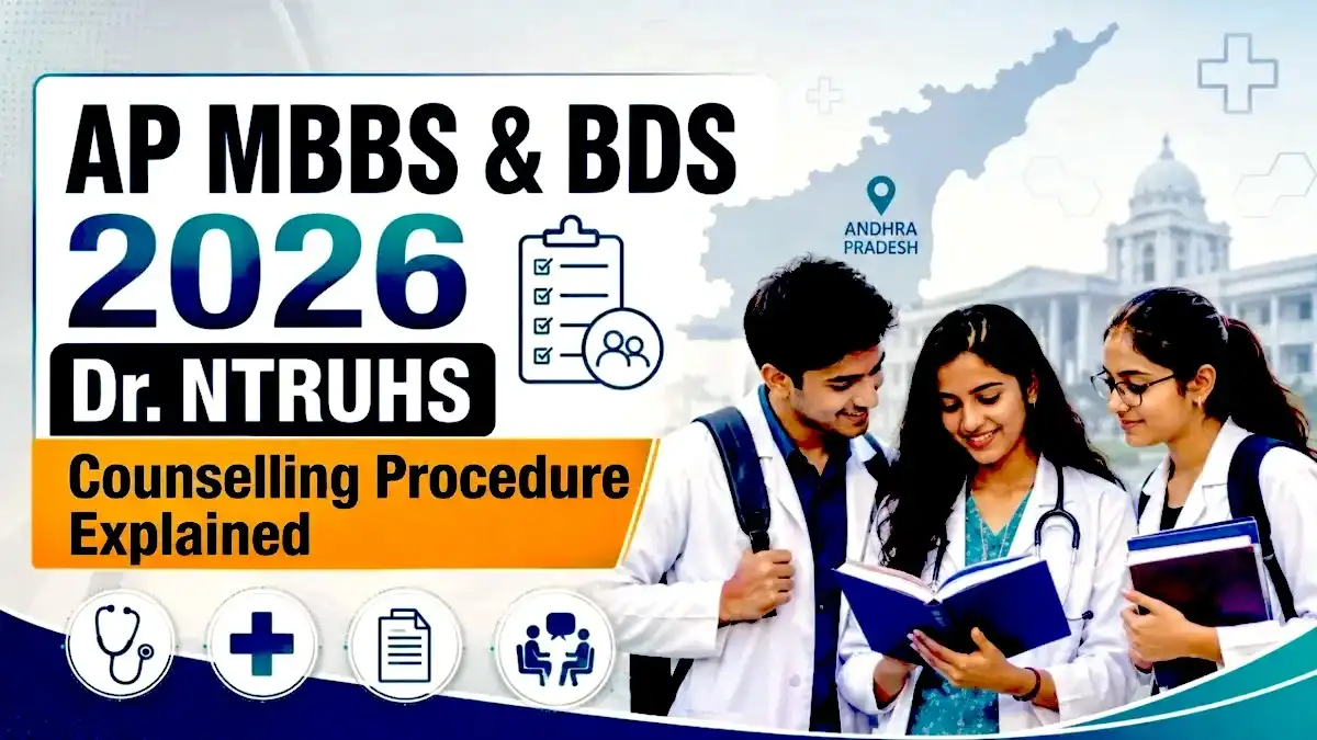 AP MBBS BDS 2026 Dr NTRUHS Counselling Procedure Explained