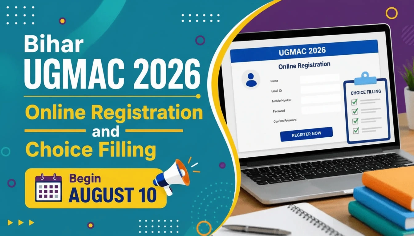 Bihar UGMAC 2026 Registration Choice Filling