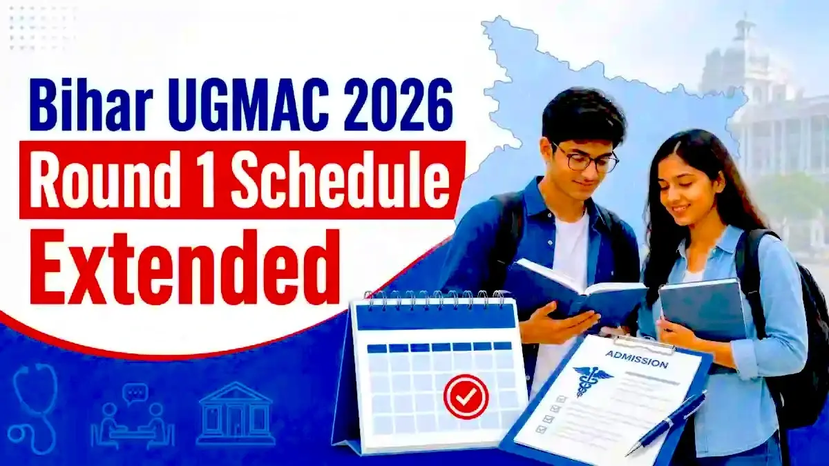 Bihar UGMAC 2026 Round 1 Schedule Extended Allotment Result Released