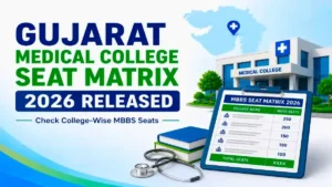 Gujarat Medical College Seat Matrix 2026 Released Check College Wise MBBS Seats
