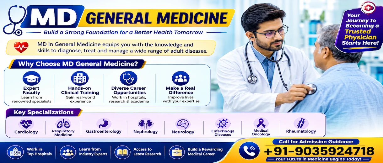 MD General Medicine Admission Guide