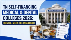 TN Self Financing Medical & Dental Colleges Fee Disclosure 2026