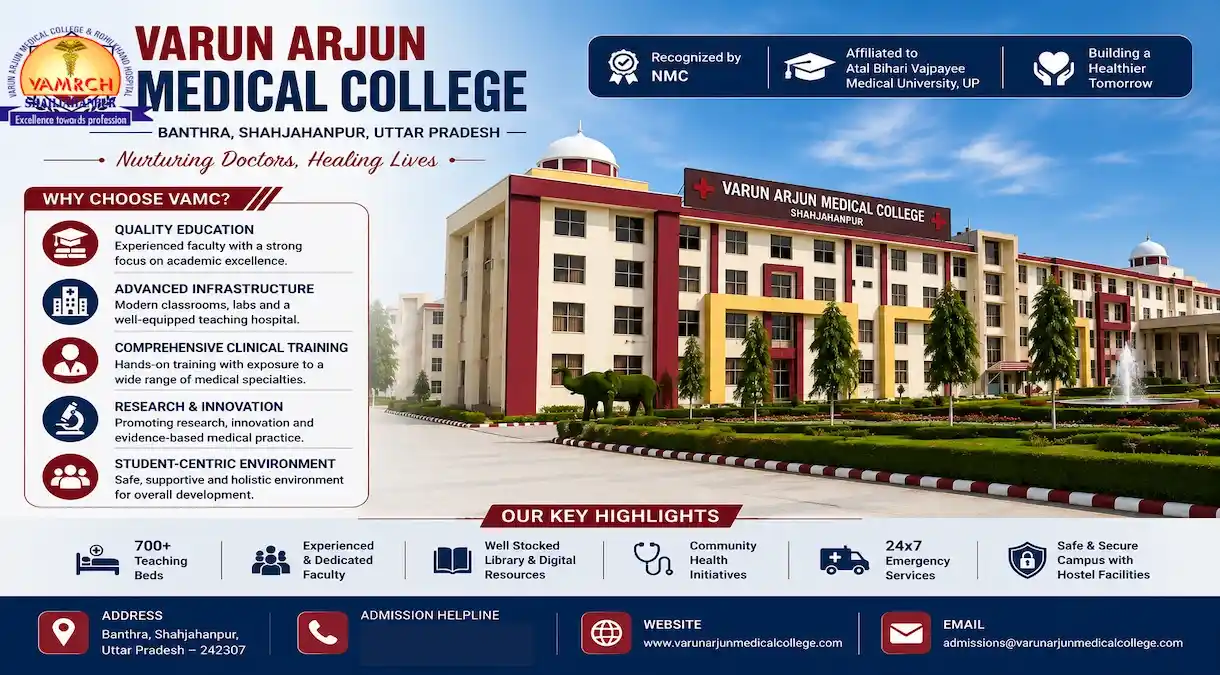 Varun Arjun Medical College Shahjahanpur building