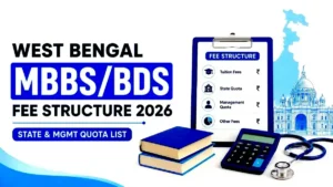 West Bengal MBBS and BDS Fee Structure 2026 Released for State and Management Quota