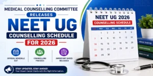 mcc counselling schedule
