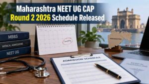 Maharashtra NEET UG CAP Round 2 Schedule 2026 Released
