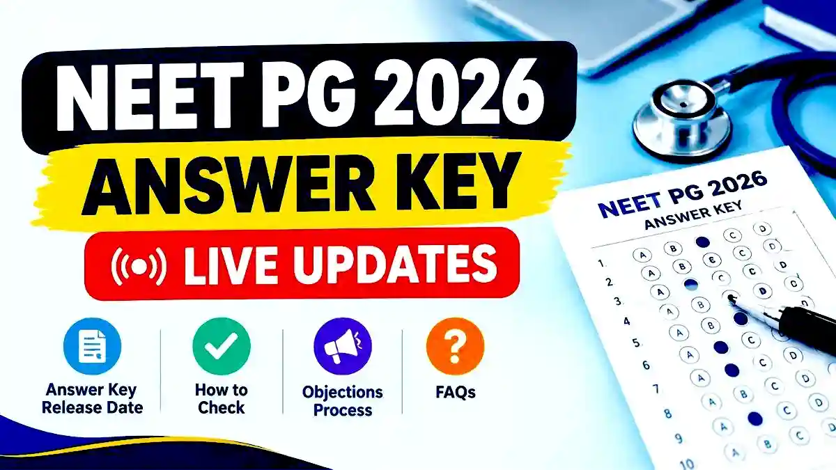 NEET PG 2026 Answer Key LIVE NBEMS NEET Response Sheet Link