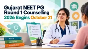 Gujarat NEET PG Round 1 Counselling 2026 Begins