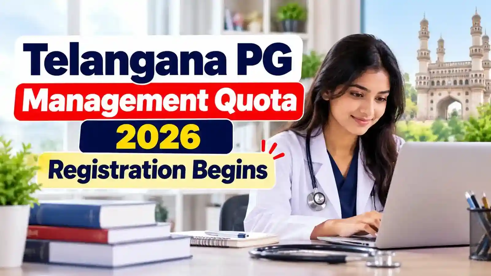 Telangana PG Management Quota 2026 Registration Begins